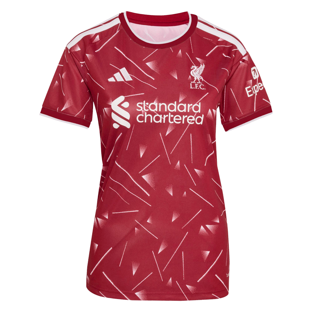 Hugo Ekitike Liverpool adidas Women's 2026/27 Home Replica Jersey - Red
