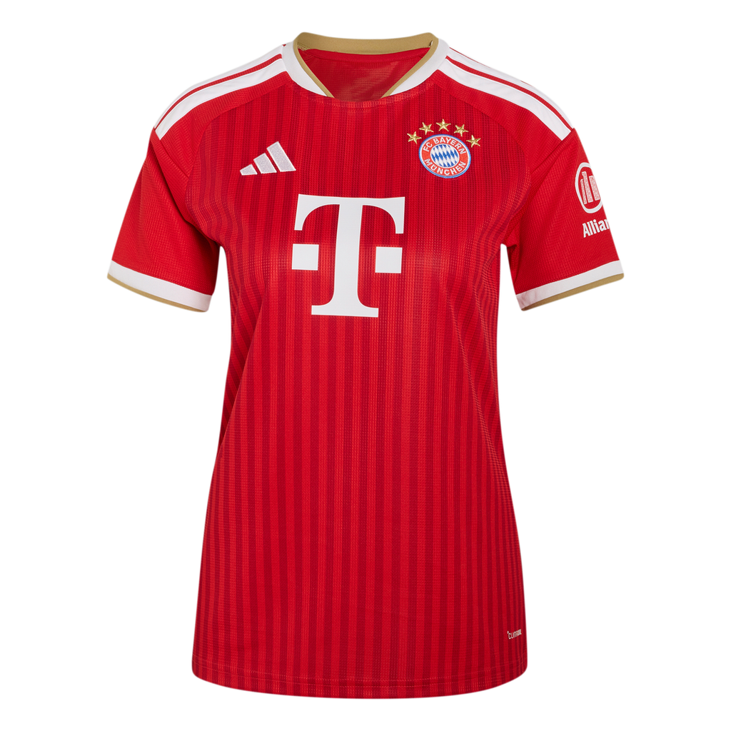 Bayern Munich adidas Women's 2026/27 Home Replica Jersey - Red
