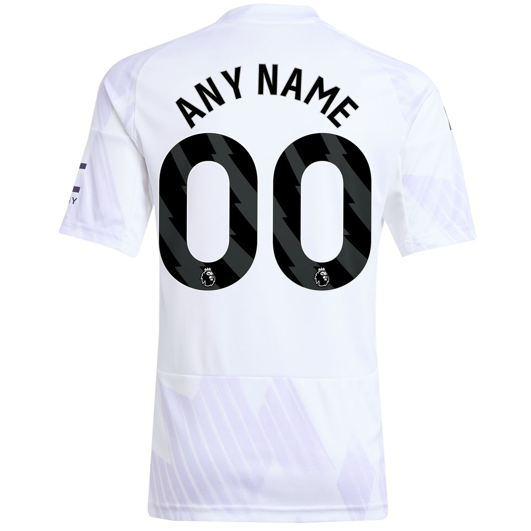 Manchester United adidas Youth Home 2025/26 Custom Replica Jersey - Red