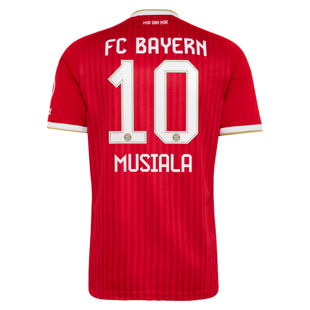 Jamal Musiala Bayern Munich adidas 2026/27 Home Replica Jersey - Red