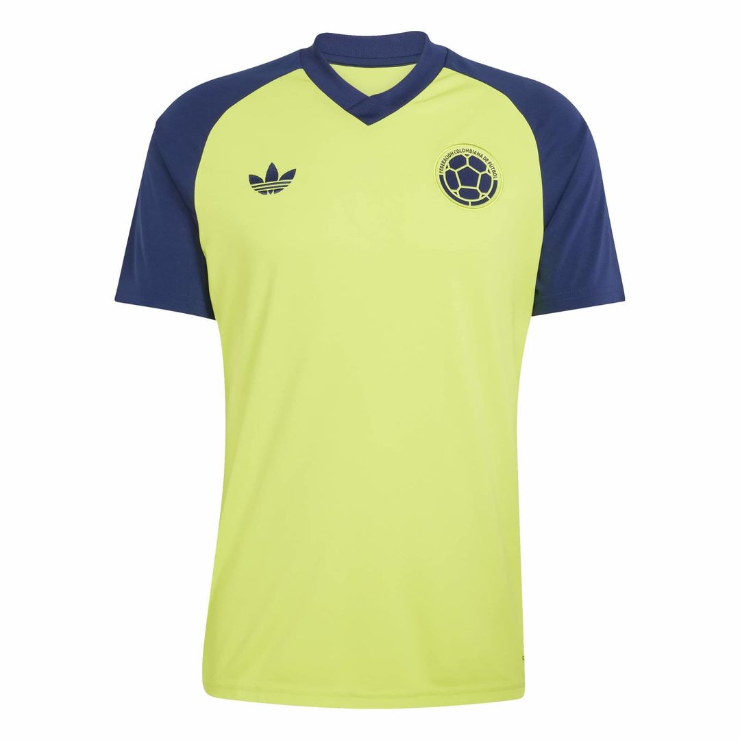 Colombia National Team adidas 2026 Pre-Match Top - Yellow