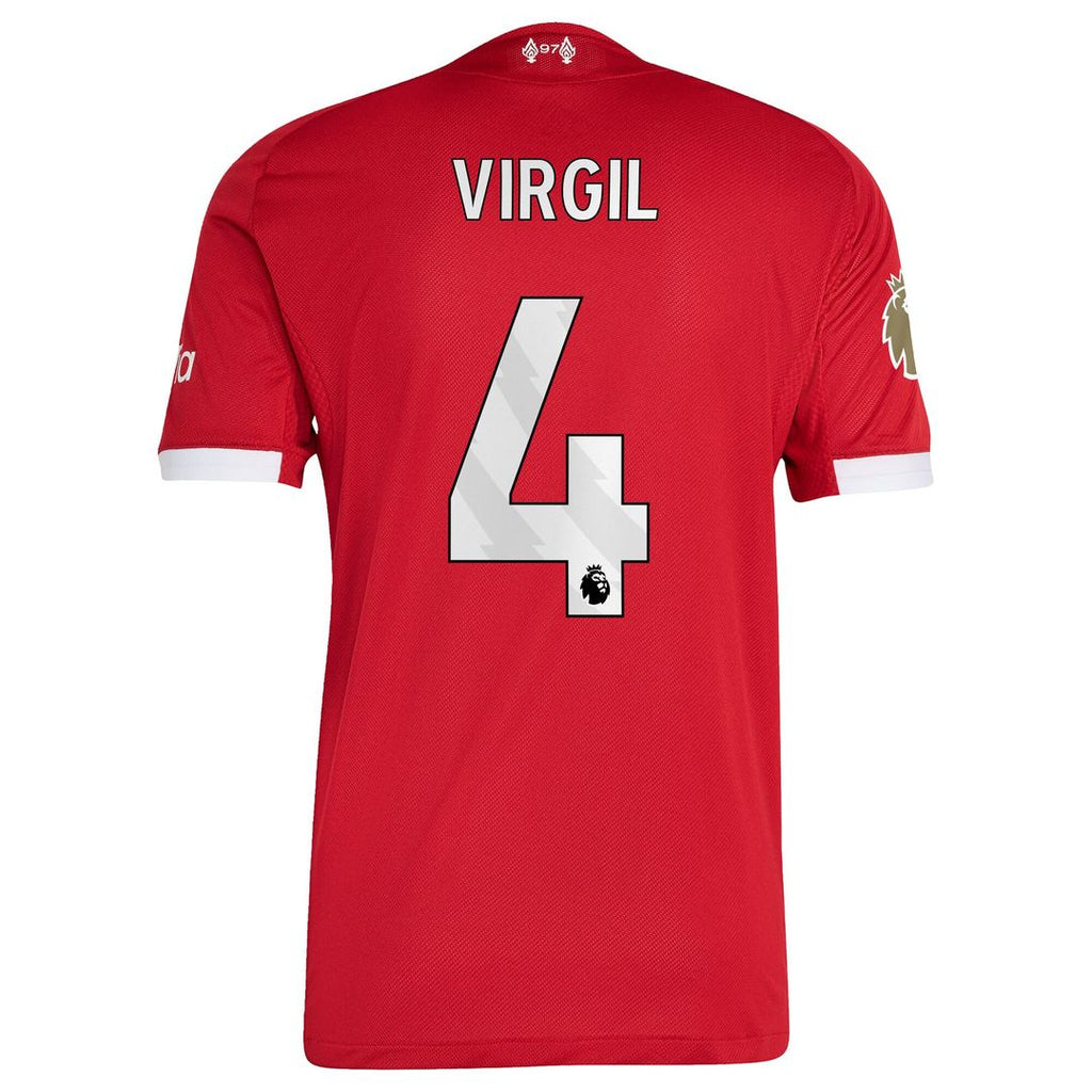 Virgil van Dijk Liverpool adidas 2025/26 Third Authentic Player Jersey - Green