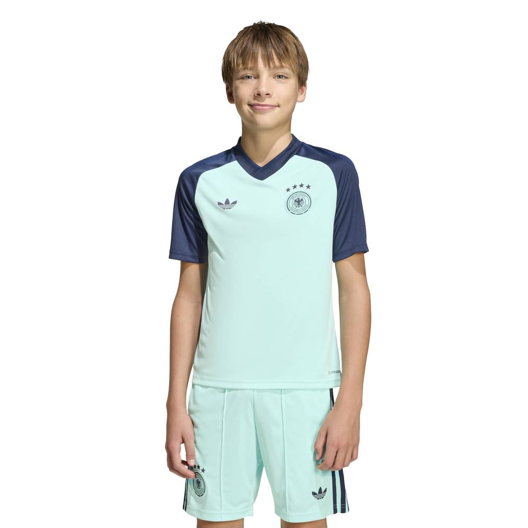 Germany National Team adidas Youth 2026 Pre-Match Top - Black