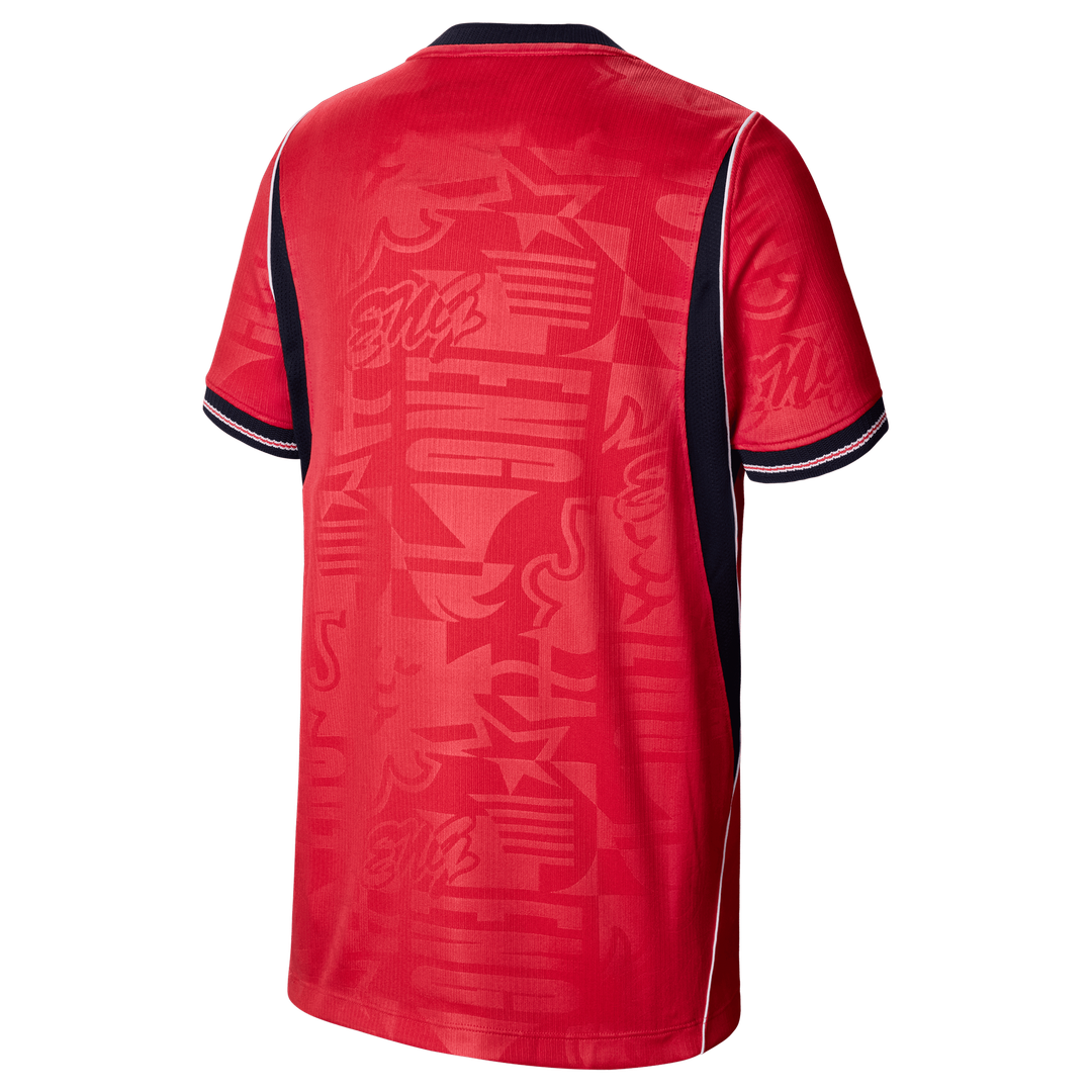 England National Team Nike Youth 2026 Away Stadium Replica Jersey - Red