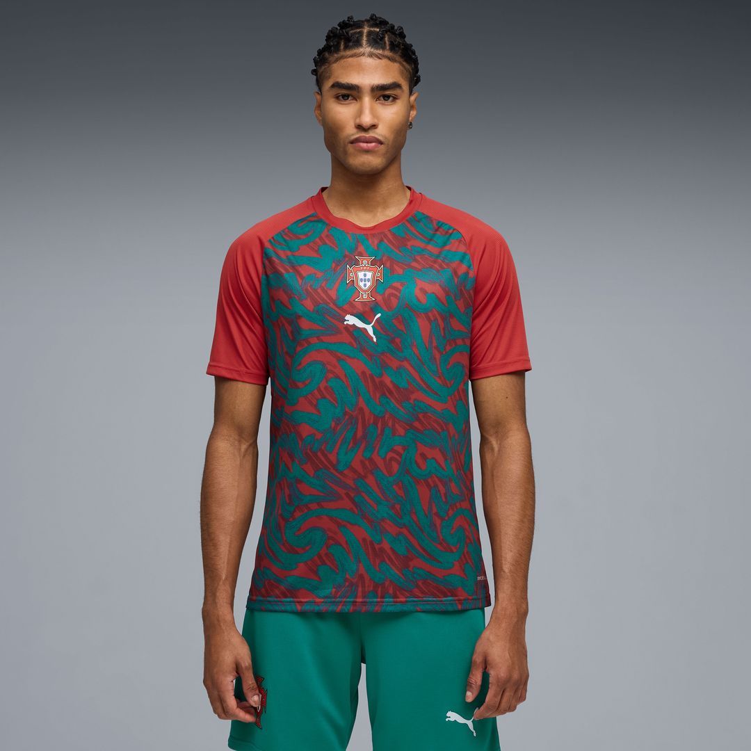 Portugal National Team Puma 2026 Pre-Match Top - Green