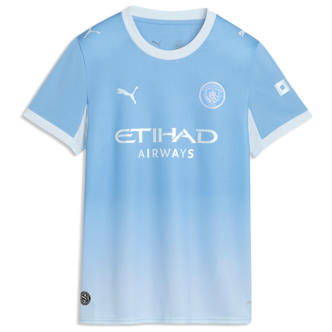 Manchester City Puma Women's 2026/27 Home Replica Jersey - Light Blue