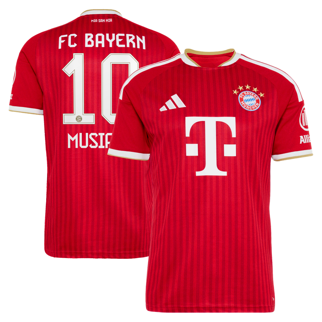 Jamal Musiala Bayern Munich adidas 2026/27 Home Replica Jersey - Red