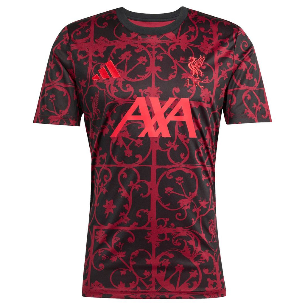Liverpool adidas 2025/26 AEROREADY Pre-Match Top - Black