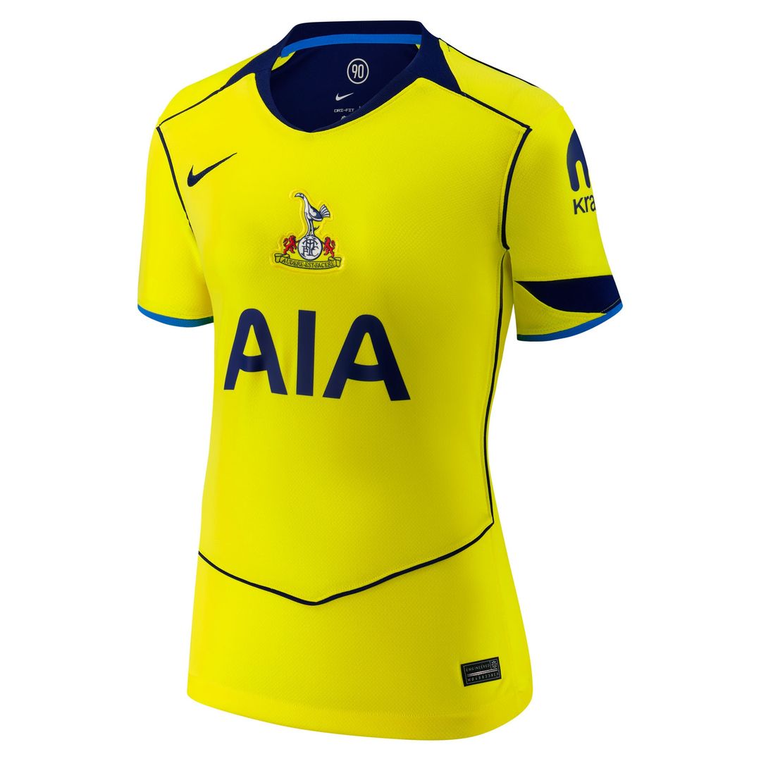 Tottenham Hotspur Nike Women's 2025/26 Home Replica Custom Jersey - White