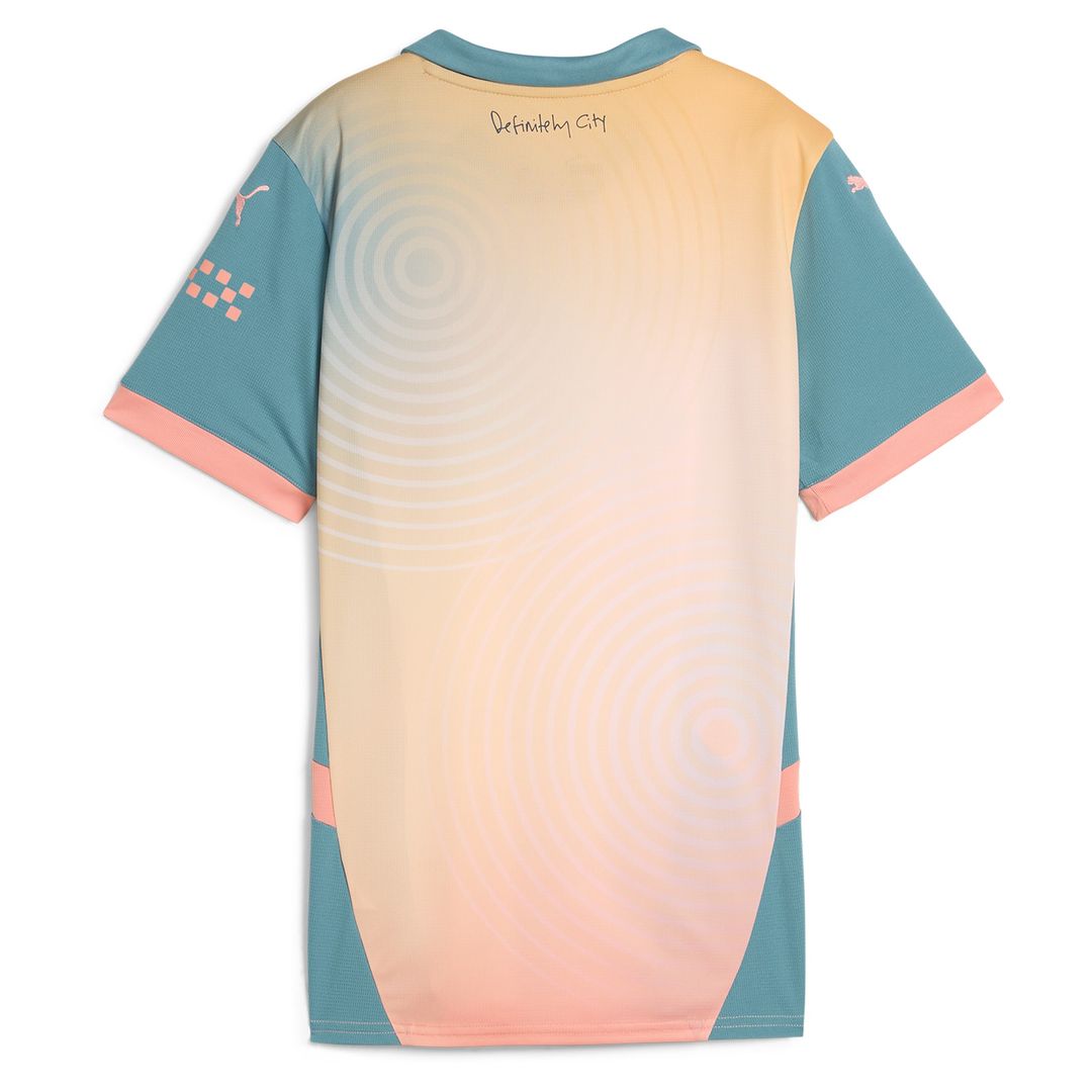 Manchester City Puma Women's 2024/25 Fourth Replica Jersey - Blue