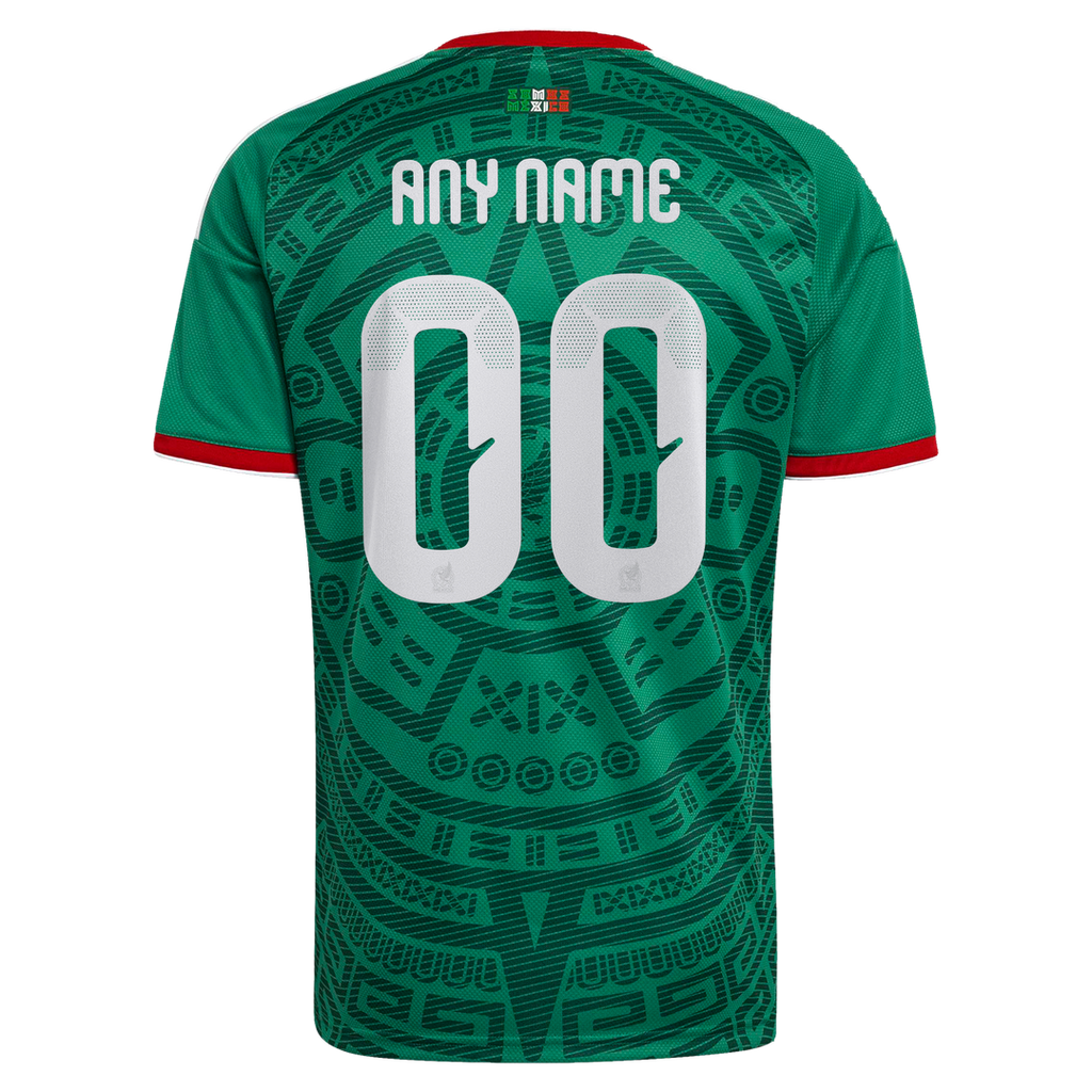 Mexico National Team adidas 2026 Home Replica Custom Jersey - Green