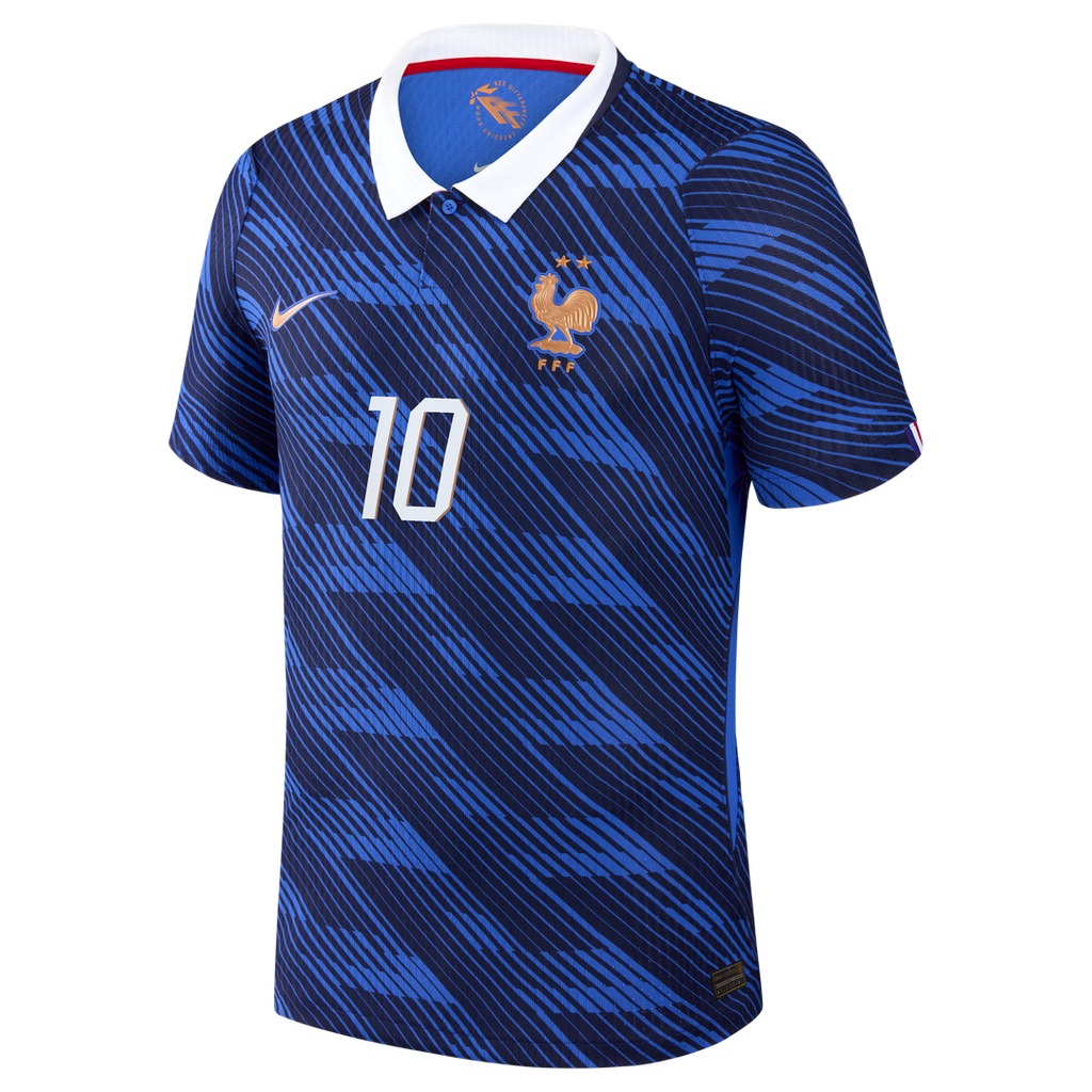 Kylian Mbappé France National Team Nike 2026 Home Match Authentic Jersey - Blue