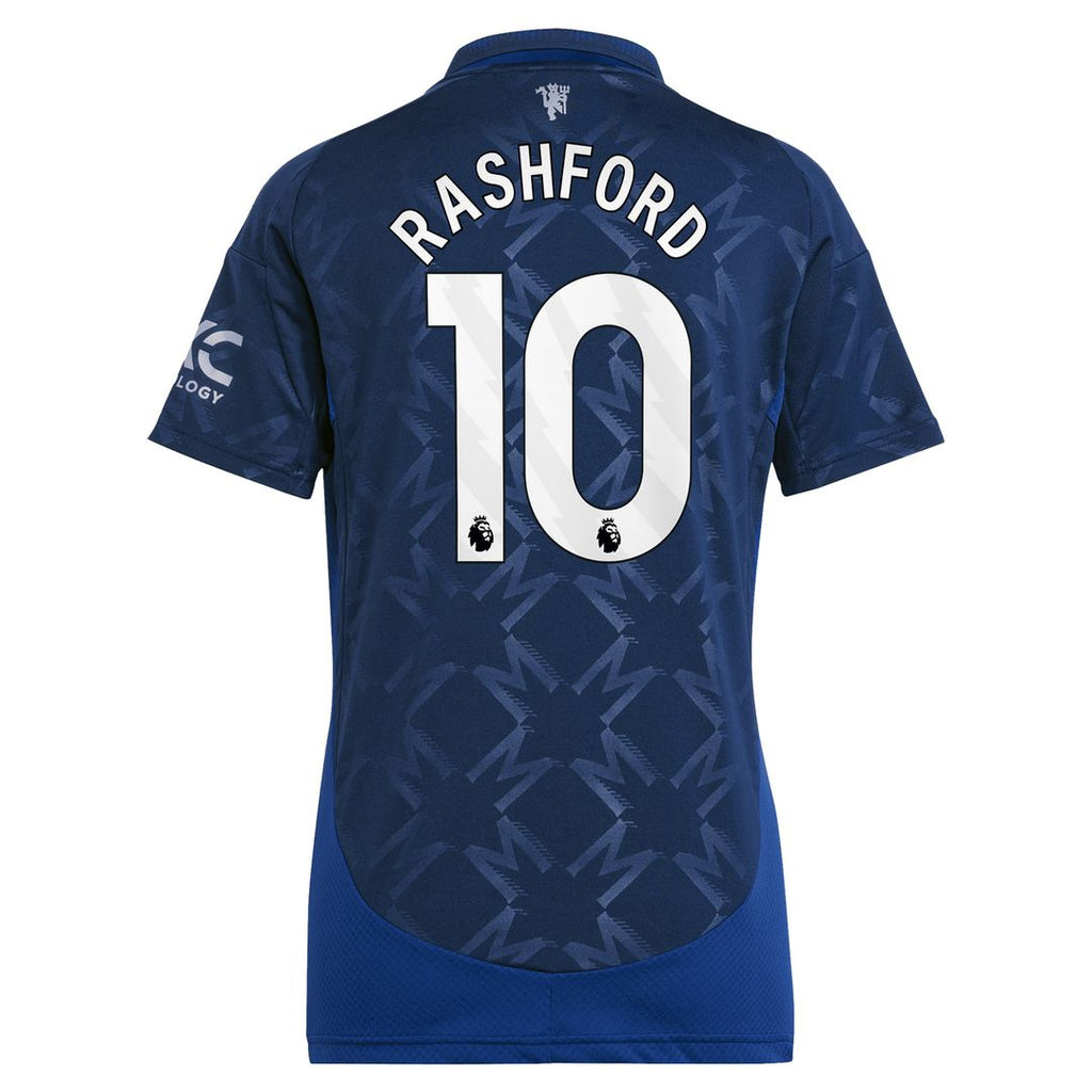 Marcus Rashford Manchester United adidas Originals Women's 2024/25 Third Replica Jersey - Cream