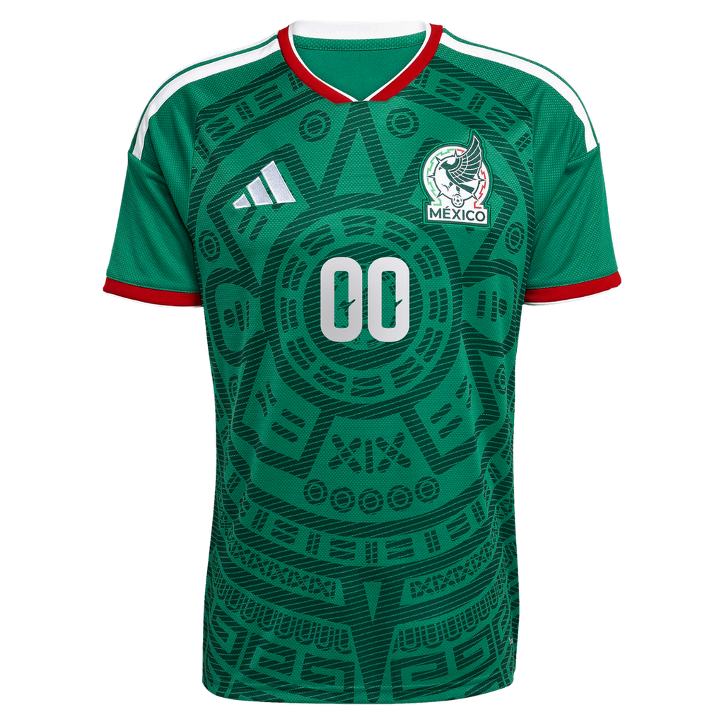 Mexico National Team adidas 2026 Home Replica Custom Jersey - Green