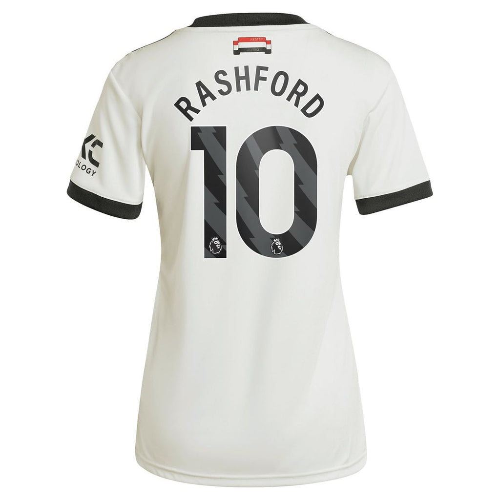 Marcus Rashford Manchester United adidas Women's 2024/25 Away Replica Player Jersey - Navy
