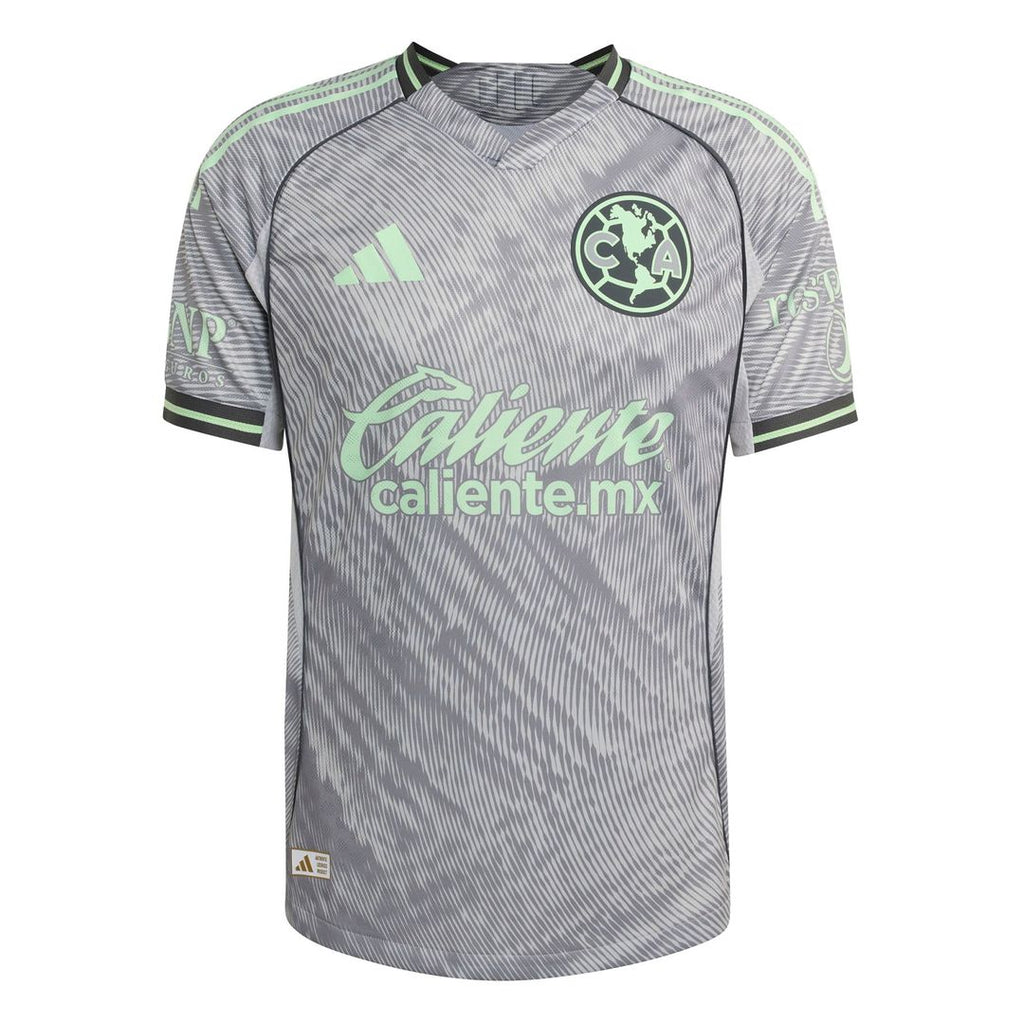 Club America adidas 2025/26 Home Authentic Jersey - Yellow