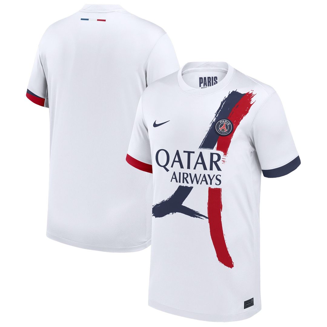 Paris Saint-Germain Nike Youth 2025/26 Away Replica Jersey - White