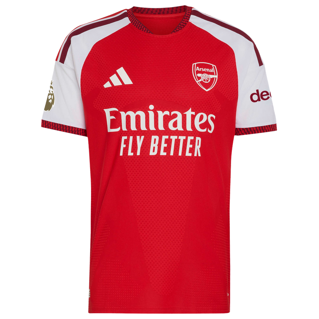 Arsenal adidas 2026/27 Home Authentic Custom Jersey - Red