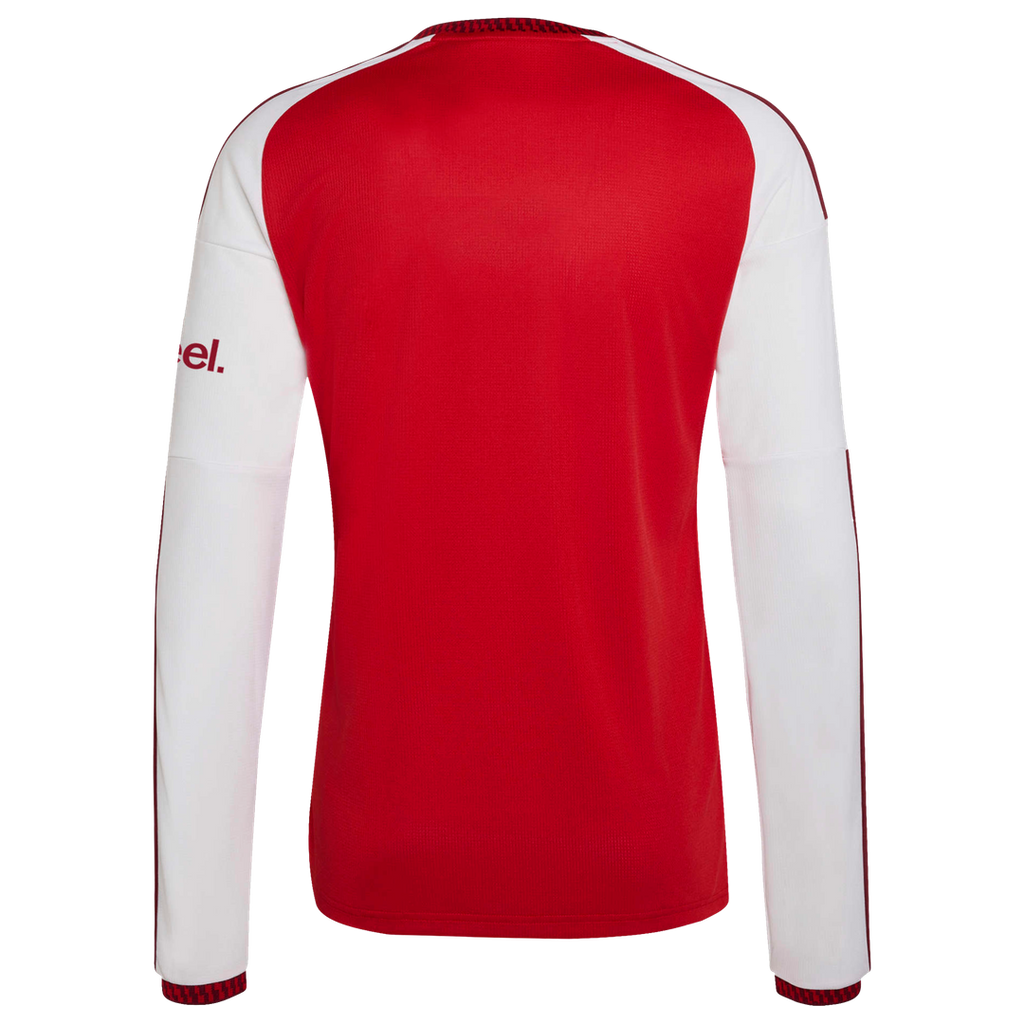 Arsenal adidas 2026/27 Home Replica Long Sleeve Jersey - Red
