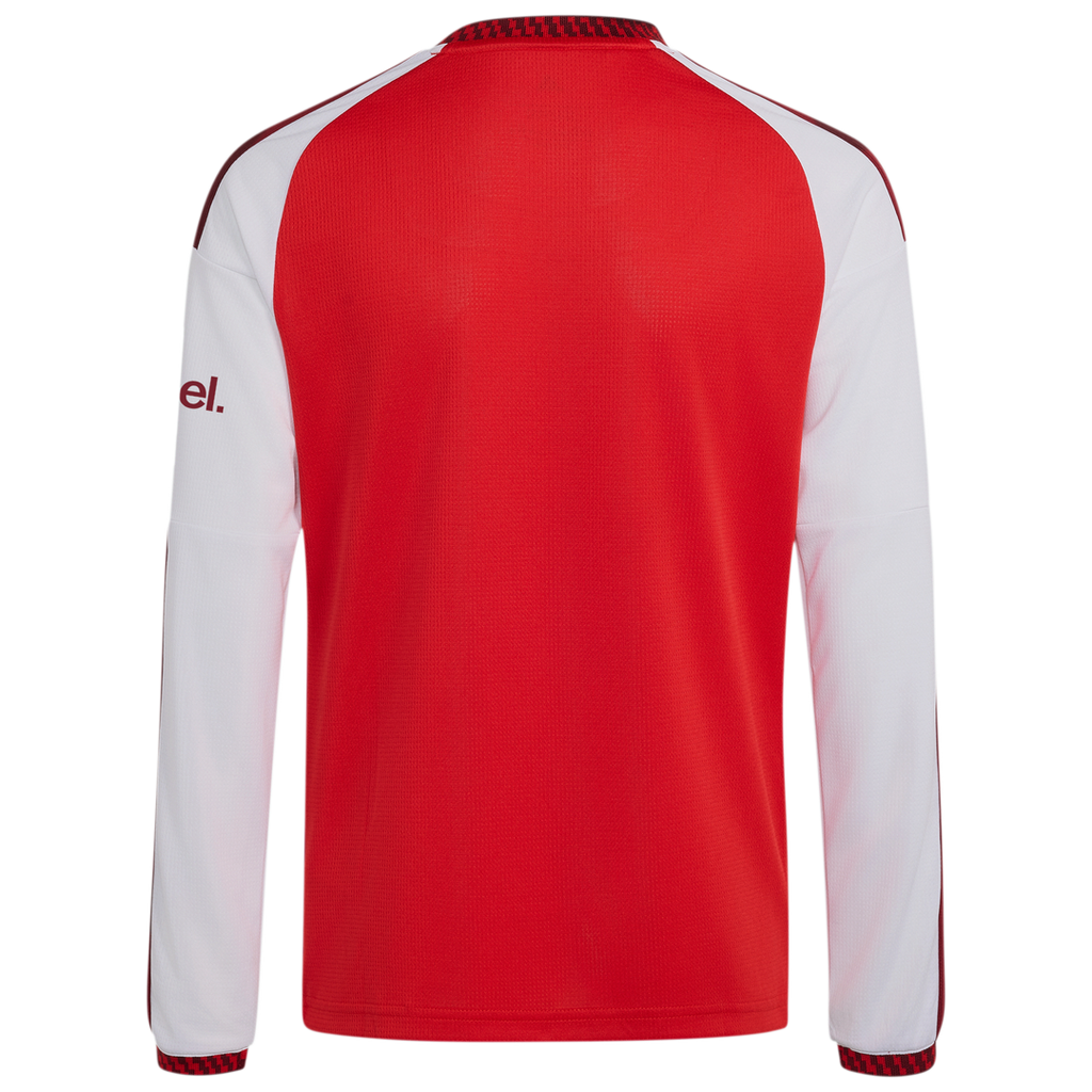 Arsenal adidas Youth 2026/27 Home Replica Long Sleeve Jersey - Red