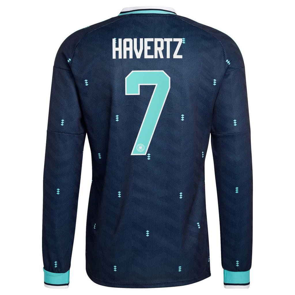 Kai Havertz Germany National Team adidas 2026 Home Replica Long Sleeve Jersey - White