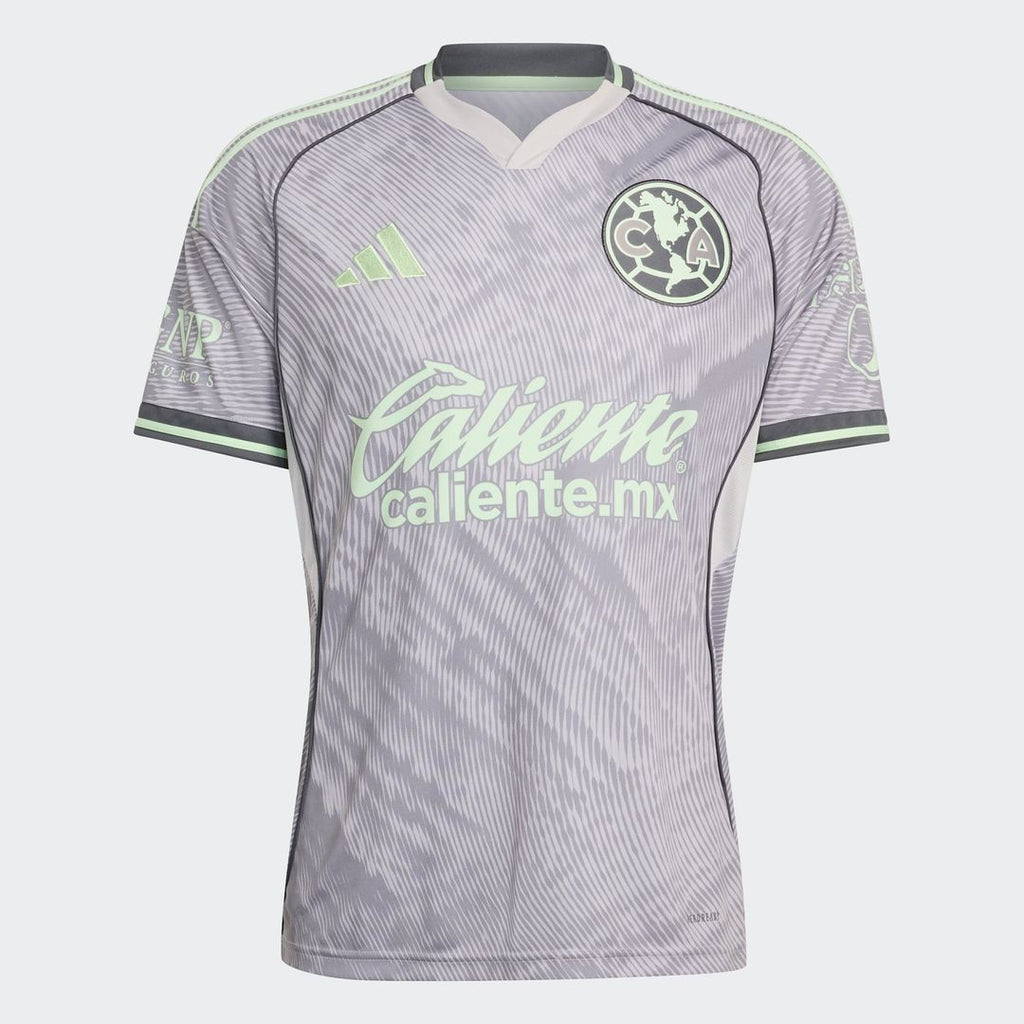 Club America adidas 2025/26 Third Replica Jersey - Gray