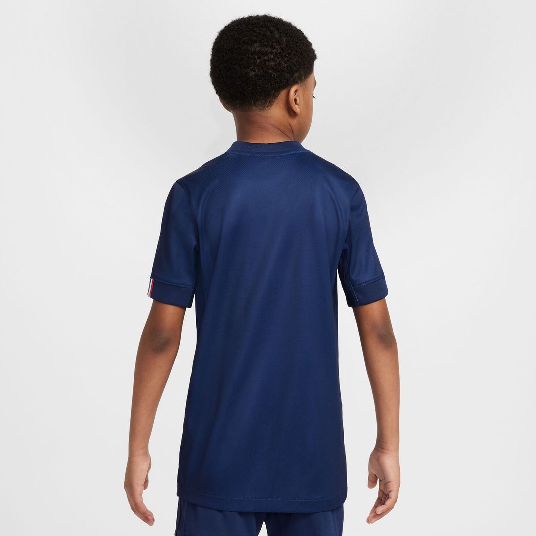 Paris Saint-Germain Nike Youth 2025/26 Home Replica Jersey - Navy