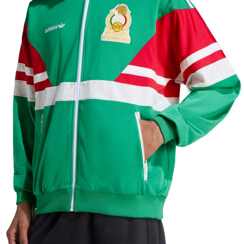 Mexico National Team adidas 1986 Bringback Full-Zip Track Top - Green