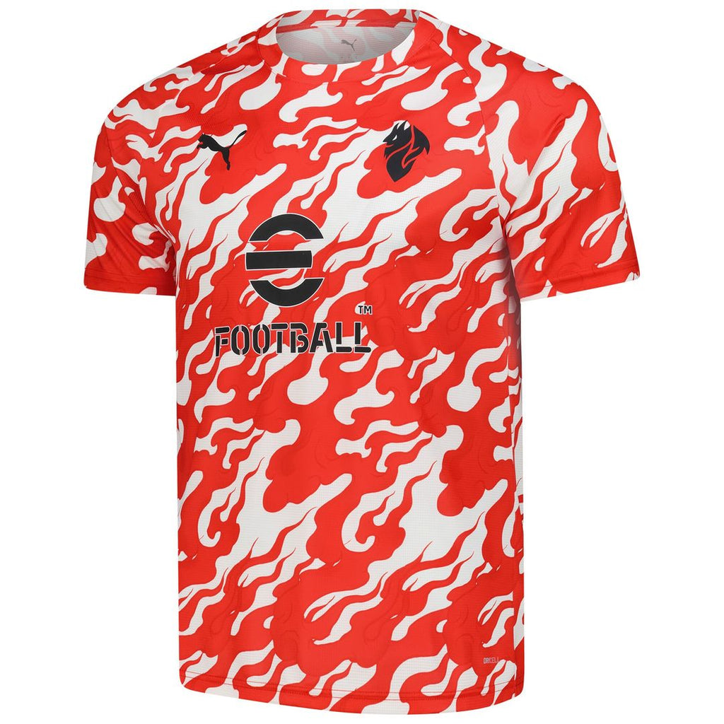 AC Milan Puma 2025/26 Pre-Match dryCell Training Jersey - Light Orange