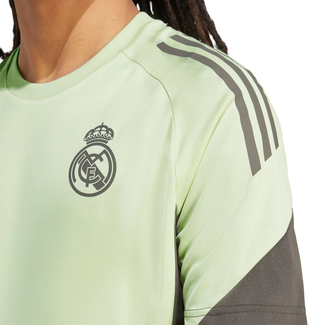 Real Madrid adidas 2025/26 AEROREADY Training Jersey - White