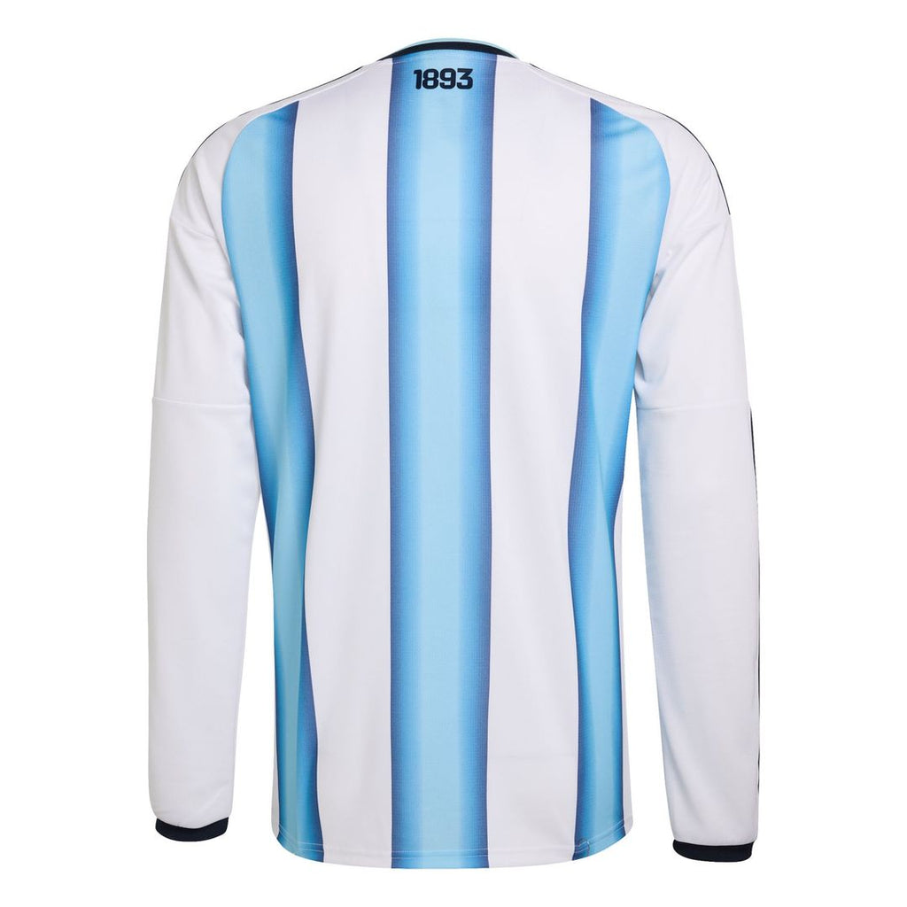 Argentina National Team adidas 2026 Home Replica Long Sleeve Jersey - White