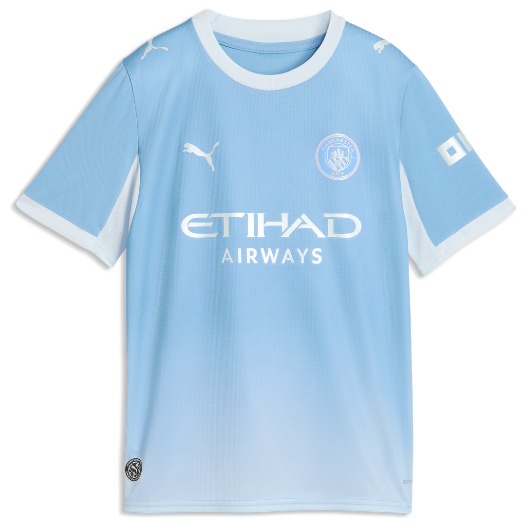 Phil Foden Manchester City Puma Youth 2026/27 Home Replica Jersey - Light Blue