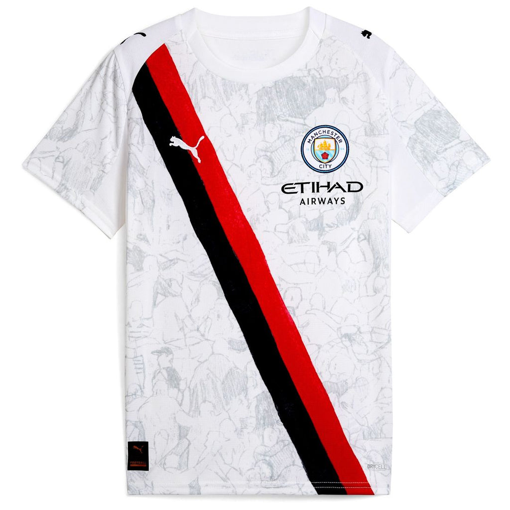 Manchester City Puma x KidSuper Youth 2025 FIFA Club World Cup Replica Jersey - White