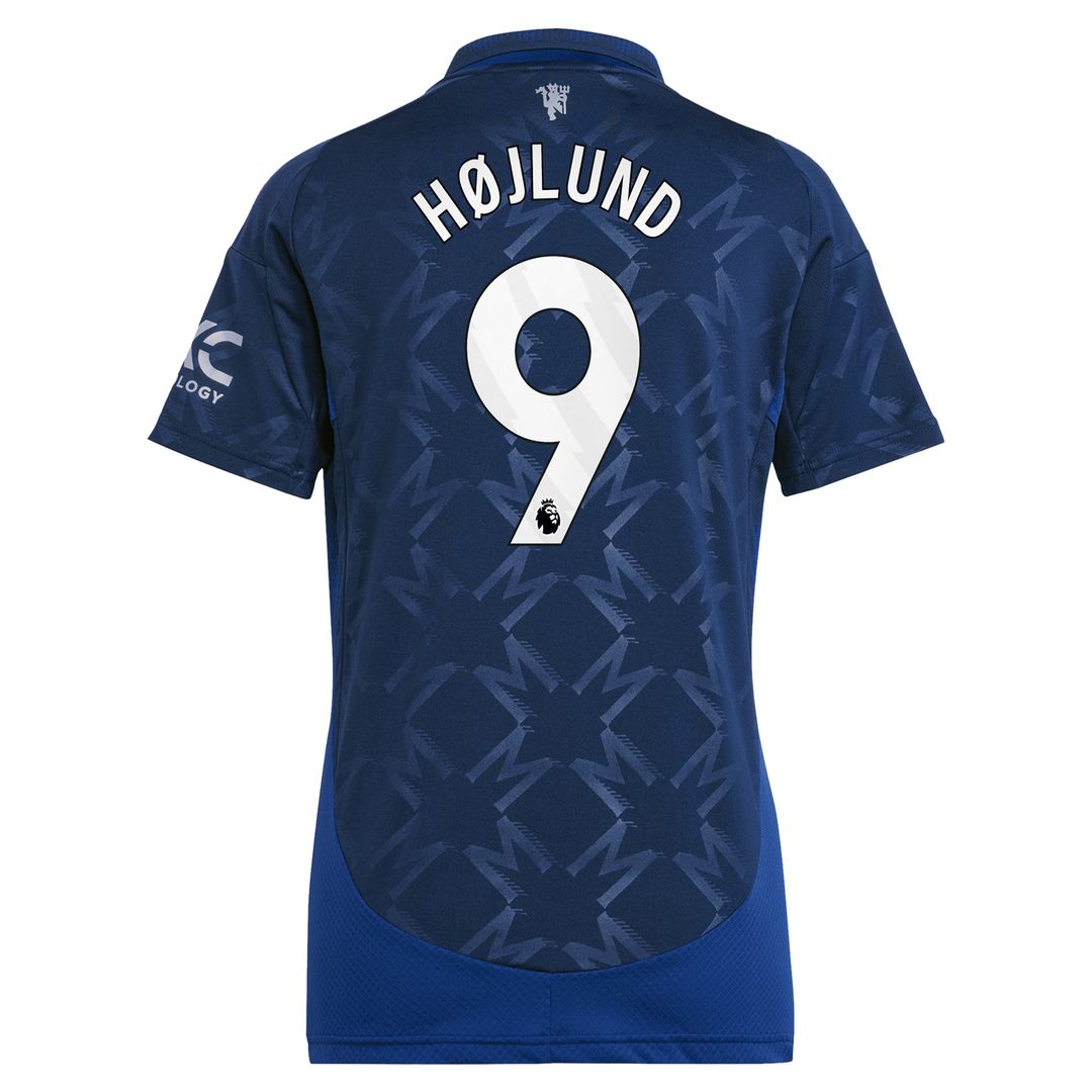 Rasmus Højlund Manchester United adidas Women's 2024/25 Home Replica Player Jersey - Red