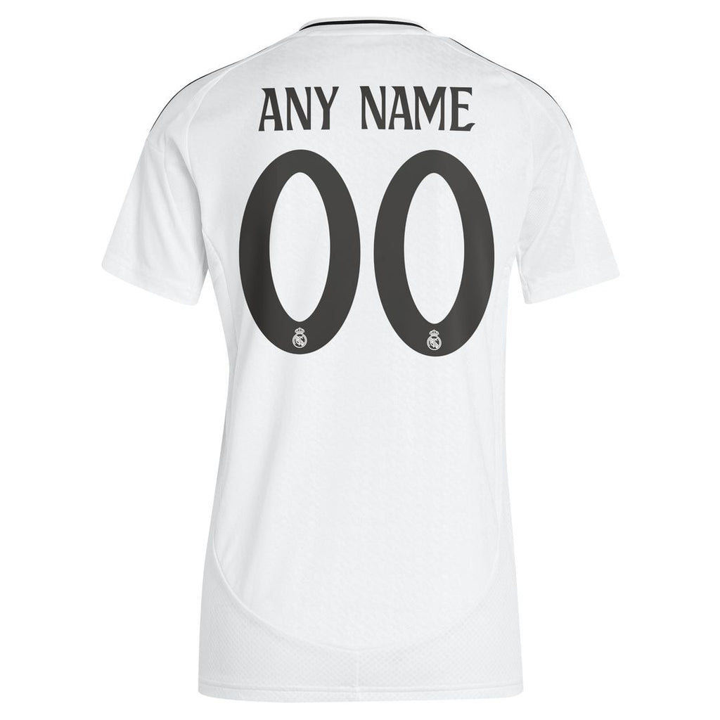 Real Madrid adidas Originals Women's 2024/25 Third Replica Custom Jersey - Charcoal