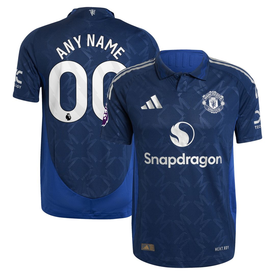 Manchester United adidas Originals  2024/25 Third Custom Authentic Jersey - Cream