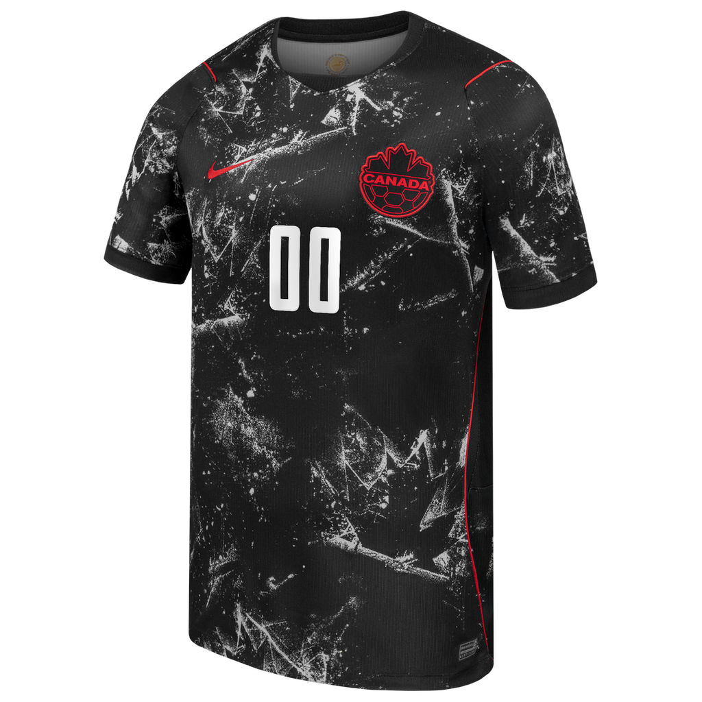 Canada Soccer Nike 2026 Home Stadium Replica Custom Jersey - Red