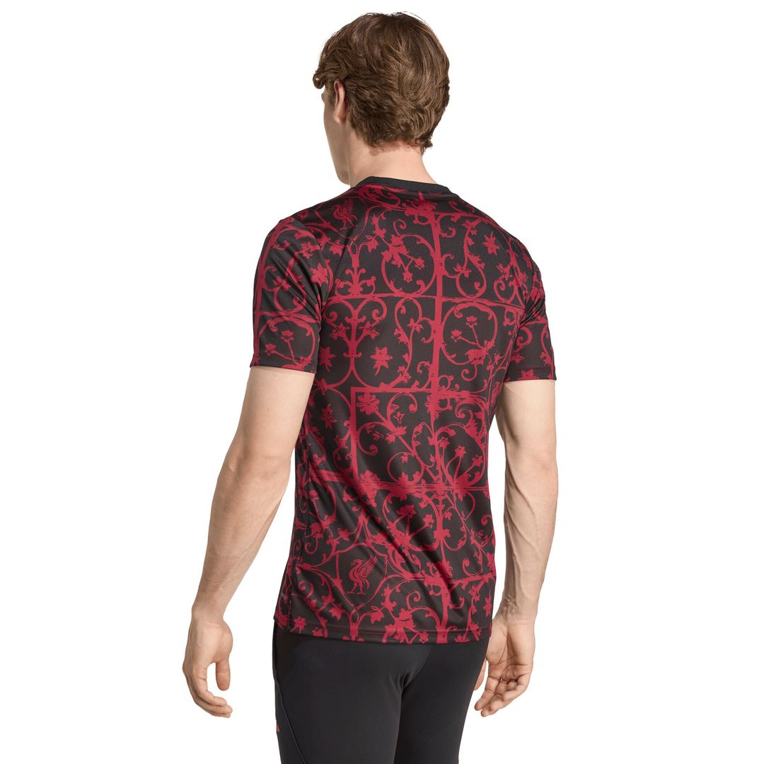 Liverpool adidas 2025/26 AEROREADY Pre-Match Top - Black