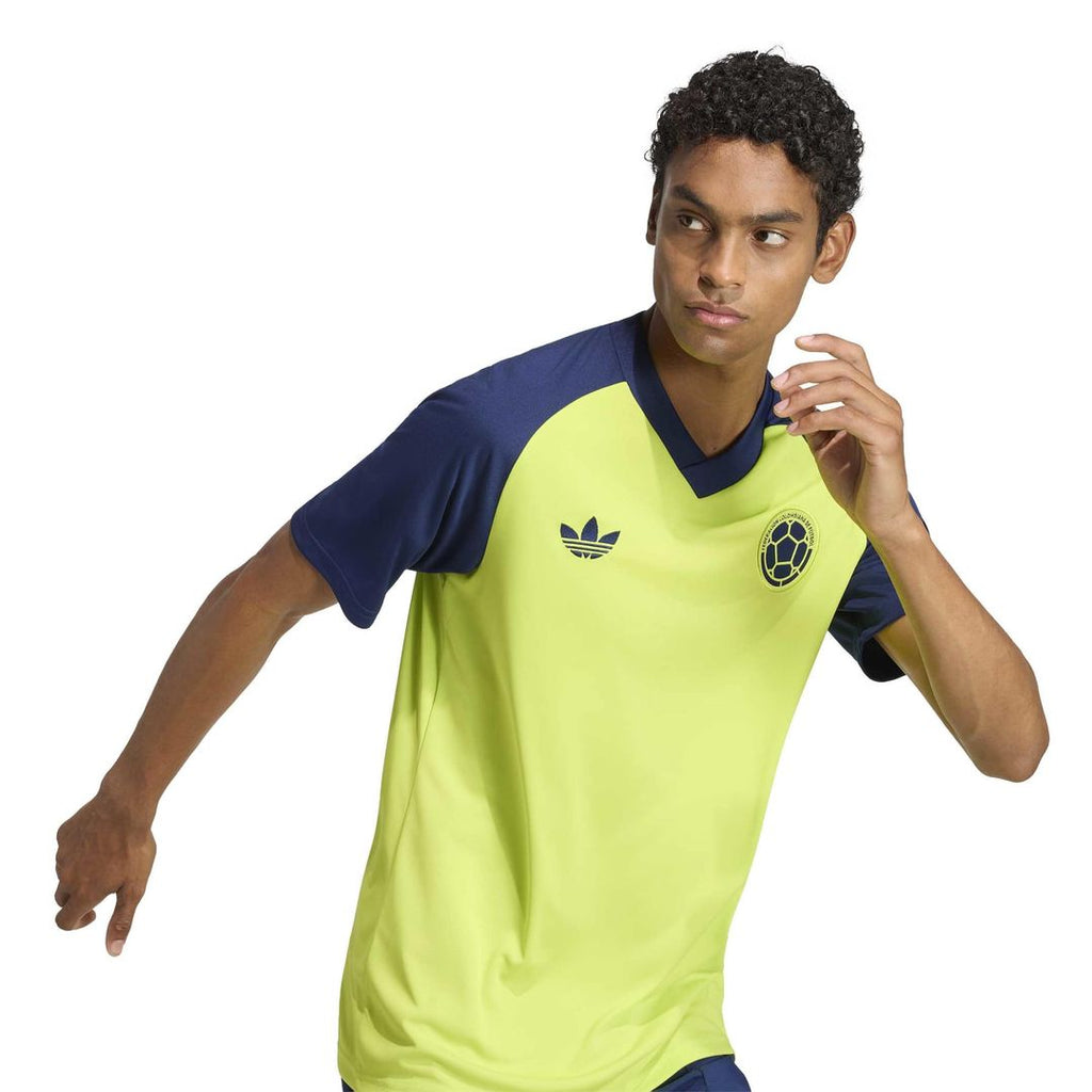 Colombia National Team adidas 2026 Pre-Match Top - Blue