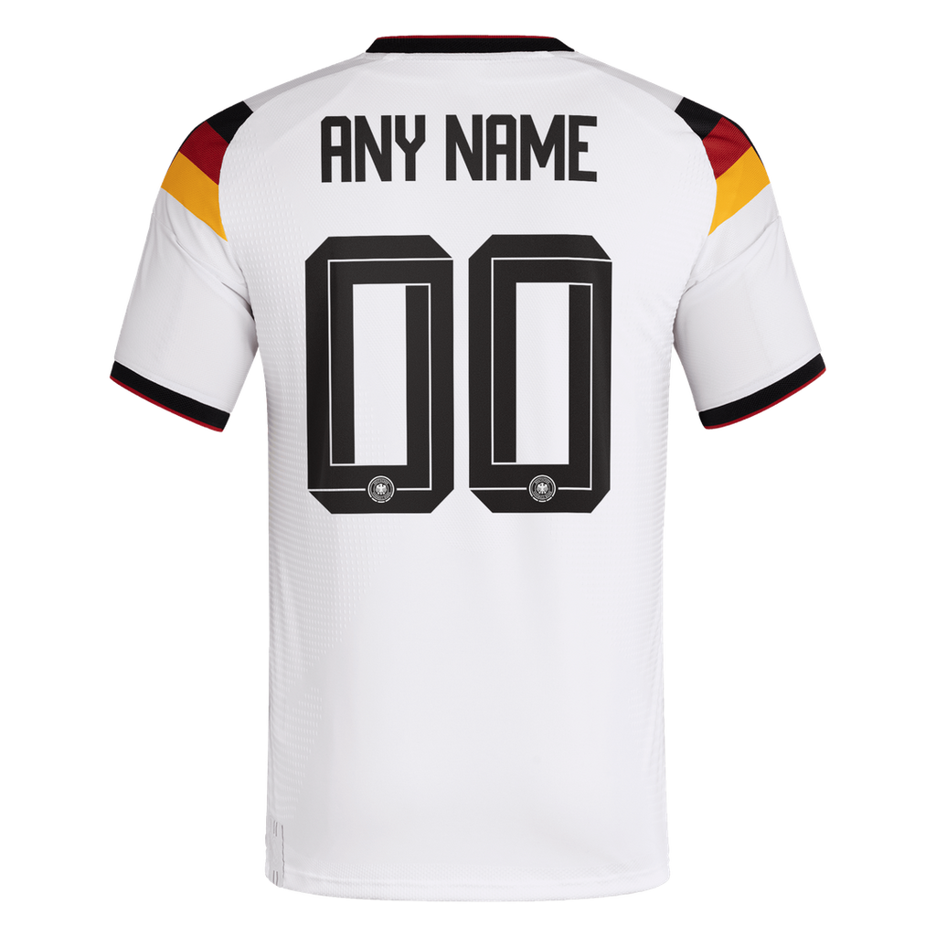 Germany National Team adidas 2026 Away On-Field Authentic Custom Jersey - Navy