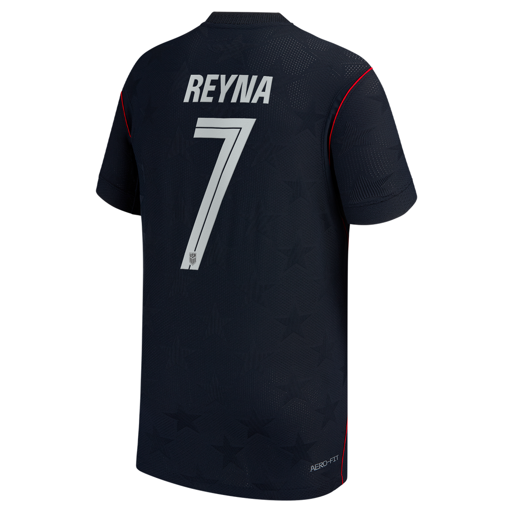 Giovanni Reyna USMNT Nike Youth 2026 Away Match Authentic Jersey - Blue