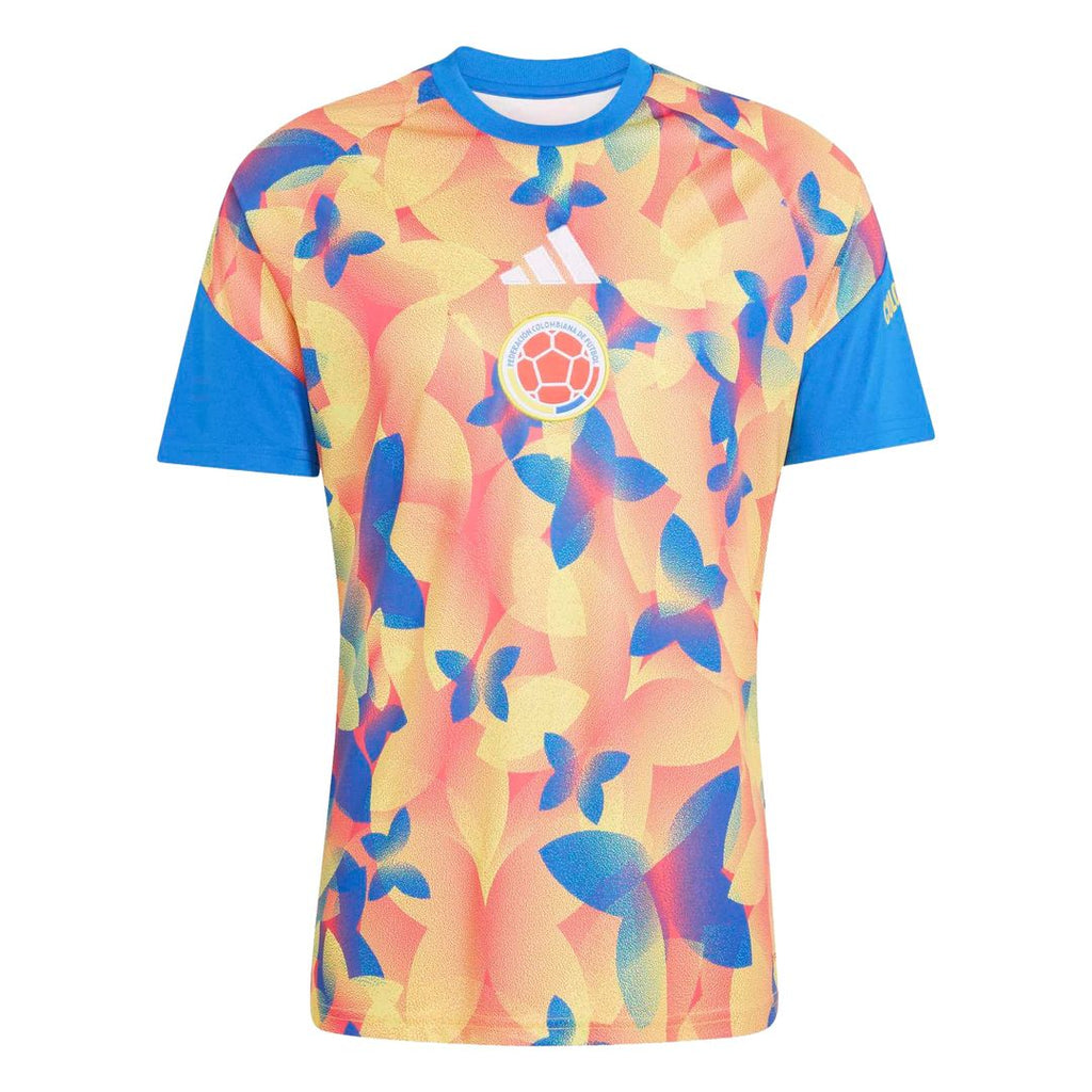 Colombia National Team adidas 2026 Pre-Match Top - Yellow