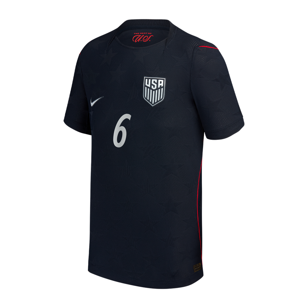Diego Luna USMNT Nike Youth 2026/27 Away Match Authentic Jersey - Blue