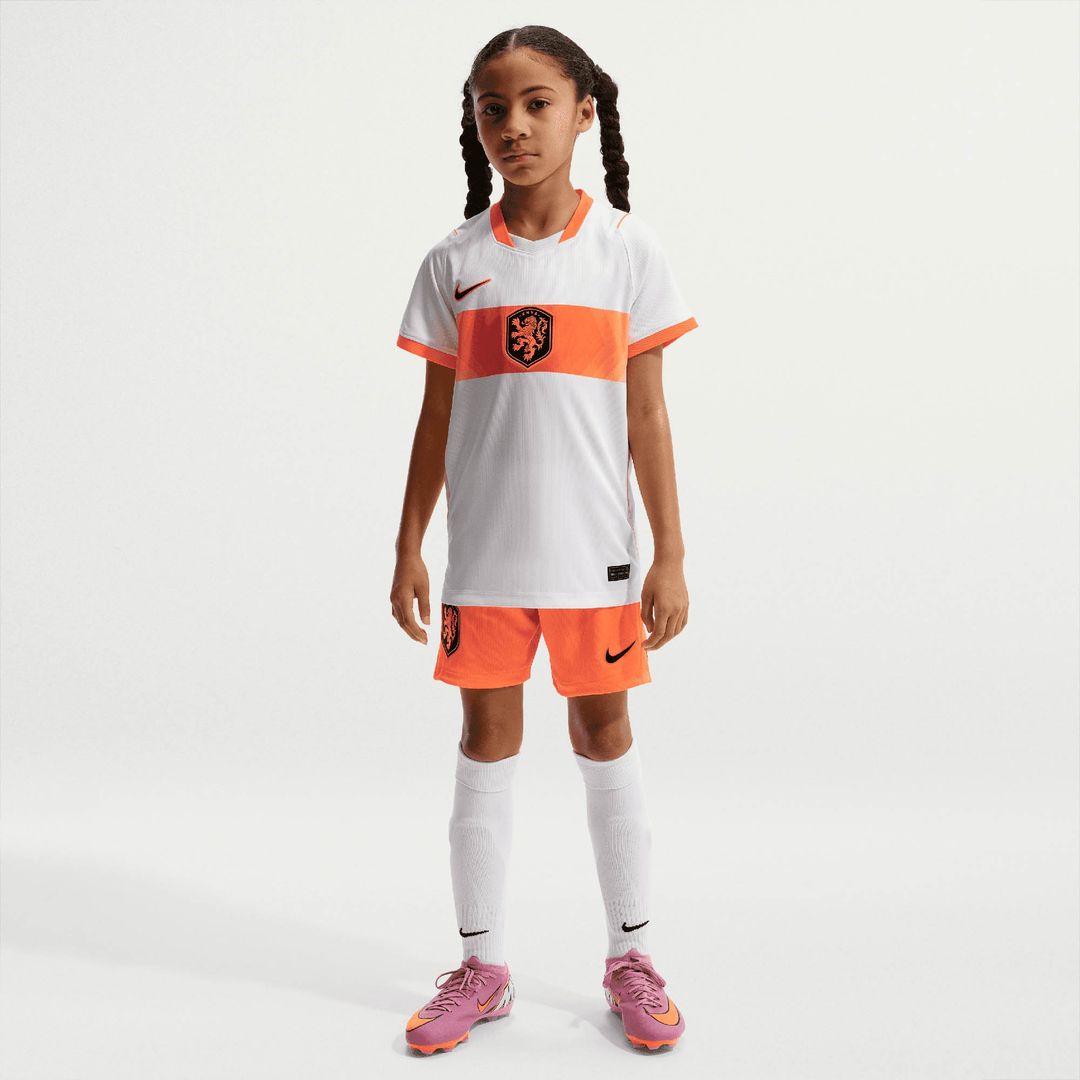 Netherlands National Team Nike Youth 2026 Home Stadium Replica Jersey - Orange