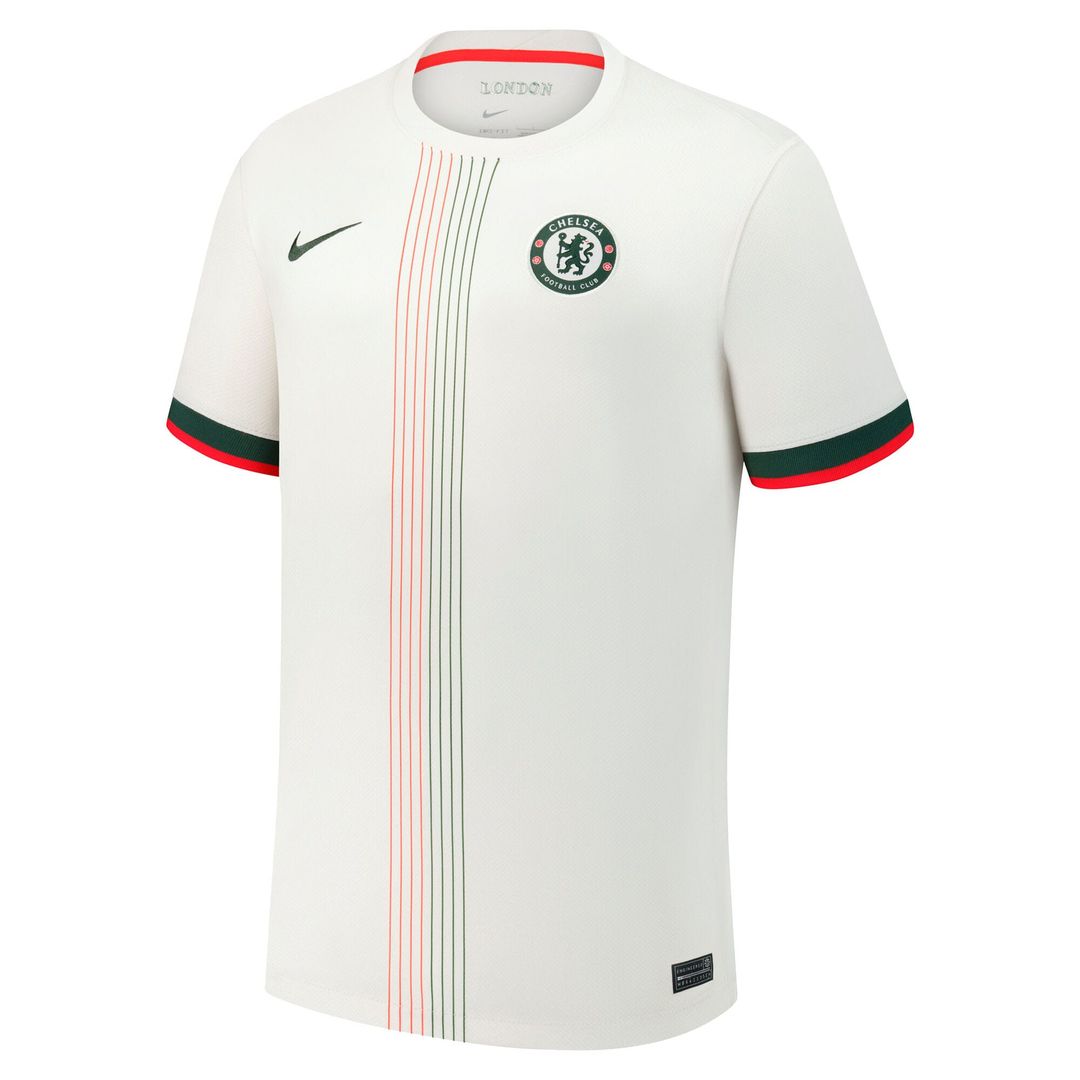 Cole Palmer Chelsea Nike 2025/26 Away Replica Player Jersey - Cream