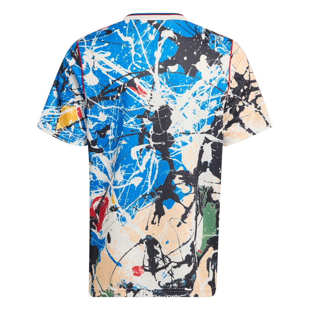 Manchester United X Stone Roses adidas Youth Replica Jersey - Blue