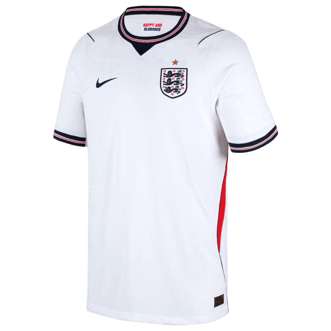 England National Team Nike Youth 2026 Home Match Authentic Jersey - White