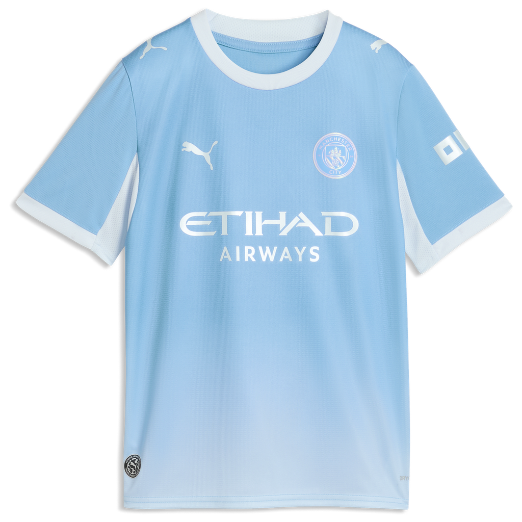 Manchester City Puma Youth 2026/27 Home Replica Custom Jersey - Light Blue
