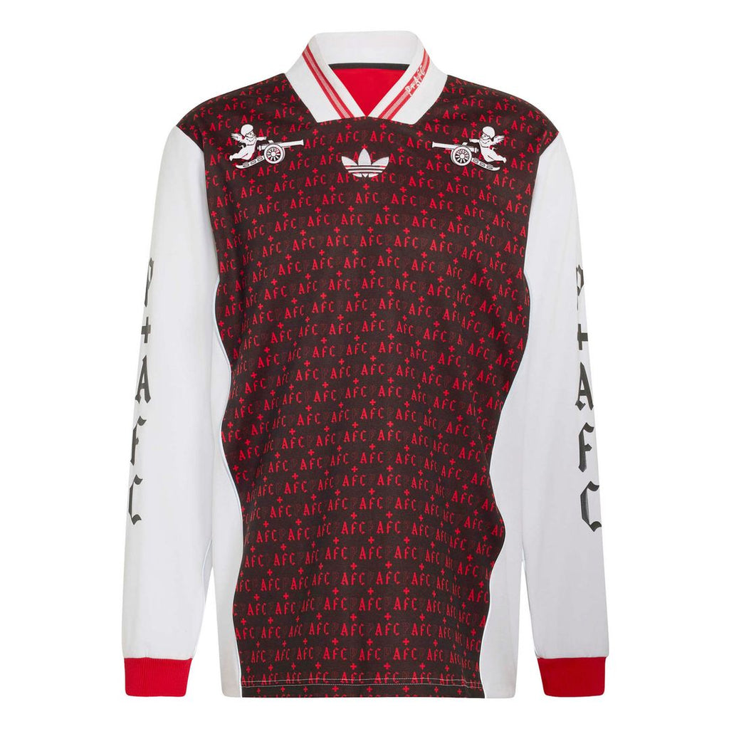 Arsenal x Places+Faces adidas Lifestyler Long Sleeve Fashion Jersey - Black