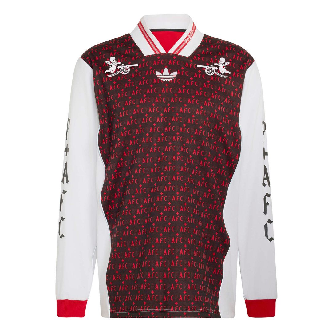 Arsenal x Places+Faces adidas Lifestyler Long Sleeve Fashion Jersey - Black
